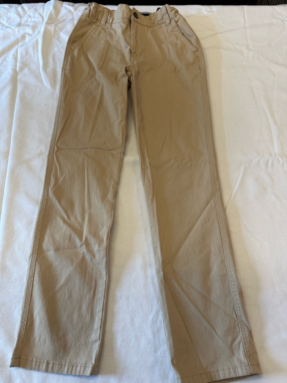 Boys Straight Leg Tommy Hilfiger Khaki Pants Size 16 Excellent Condition